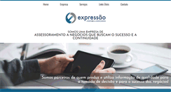 Desktop Screenshot of expressaocontabil.com.br